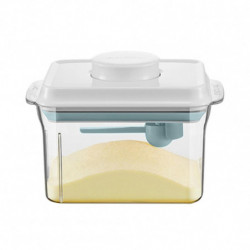 1L Plastic Airtight Transparent Food Storage Can Grain Milk Powder Jar Container 1L Plastic Airtight Transparent Food Storage Can Grain Milk Powder Jar Container