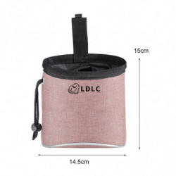 ZHOUBA Dog Treat Pouch with Waist Belt Oxford Cloth Large Capacity Dog Snack Bag Pet Supplies ZHOUBA Dog Treat Pouch with Waist Belt Oxford Cloth Large Capacity Dog Snack Bag Pet Supplies