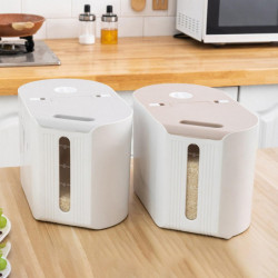 Kitchen Metering Rice Storage Box Home Food Flour Barrel Bucket Kitchen Metering Rice Storage Box Home Food Flour Barrel Bucket