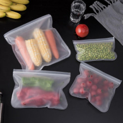 Sealed Bag Translucent EVA Airtight Preservation Food Container for Home