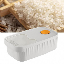 Grain Rice Storage Bin Rice Container Plastic Large Capacity Airtight with Lid Rice Bin for Grain Cereal Flours