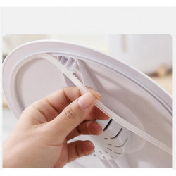 5Kg Kitchen Household Rice Bucket Storage Sealed Transparent Flip-Top Storage Box Moisture-Proof and Insect-Proof 1Pcs