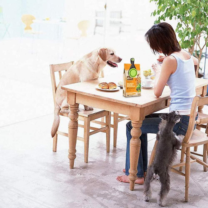 2 Pcs Pet Food Scoop Measuring Cup, Silicone Measuring Pet Food Spoon, Multi Functional Scoop 2 Pcs Pet Food Scoop Measuring Cup, Silicone Measuring Pet Food Spoon, Multi Functional Scoop