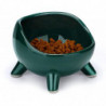 Cat Bowl Ceramic Raised Bowl For Cat/puppy, Angled Orthopedic Bowl For Adult Cat/kitten For Food