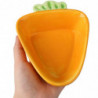 Ceramic Pet Bowl - Carrot - Ceramic Bowl For Hamster, Guinea Pig, Rat, Rabbit Ceramic Pet Bowl - Carrot - Ceramic Bowl For Hamster, Guinea Pig, Rat, Rabbit