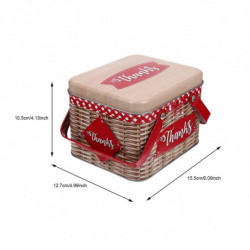 Dining Room Table Decor Snack Box Metal Storage Tin Candy Box Biscuit Storage Tin Dining Room Table Decor Snack Box Metal Storage Tin Candy Box Biscuit Storage Tin