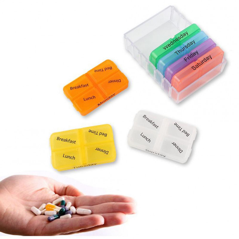 Waterproof Moisture Proof Box Large Capacity Pill Organizer Storage Waterproof Moisture Proof Box Large Capacity Pill Organizer Storage