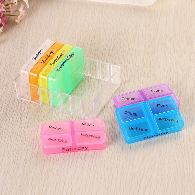 Waterproof Moisture Proof Box Large Capacity Pill Organizer Storage Waterproof Moisture Proof Box Large Capacity Pill Organizer Storage