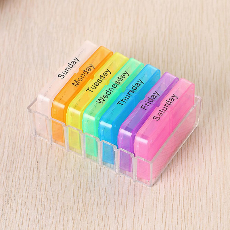 Waterproof Moisture Proof Box Large Capacity Pill Organizer Storage Waterproof Moisture Proof Box Large Capacity Pill Organizer Storage