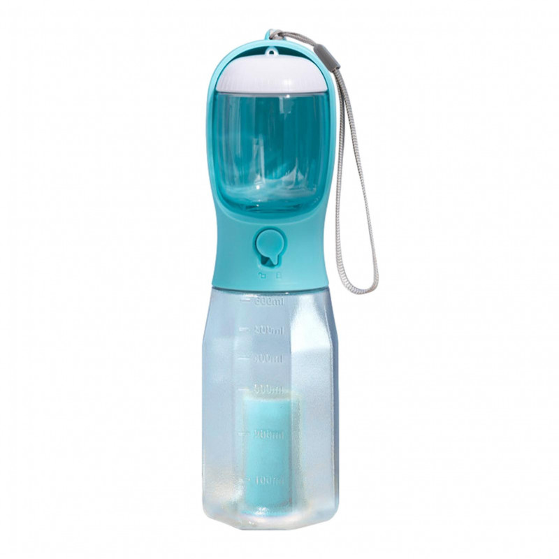 Dog Water Bottle Replaceable Waste Bags Cat With Food Container Outdoor Pet