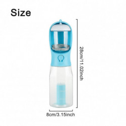 Dog Water Bottle Replaceable Waste Bags Cat With Food Container Outdoor Pet