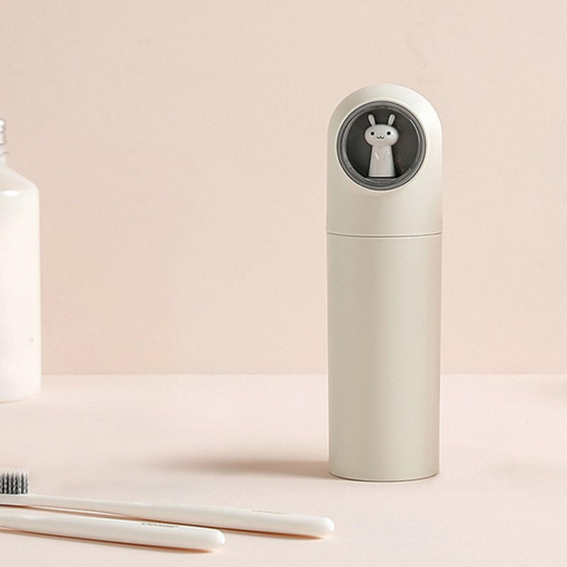 Organization And Storage Creative Cartoon Press Button Travel Wash Cup Portable Sealed Tooth Cup Toothbrush [...]