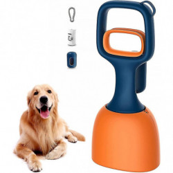 Pet Pooper Scooper Dog Pooper Scooper With Bag Attachment Lightweight Short Poo Remover Portable Plastic Compact [...]