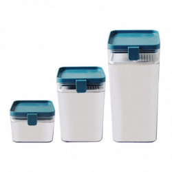 Buckle Transparent Multigrain Sealed Plastic Moisture-Proof Square Can Buckle Transparent Multigrain Sealed Plastic Moisture-Proof Square Can