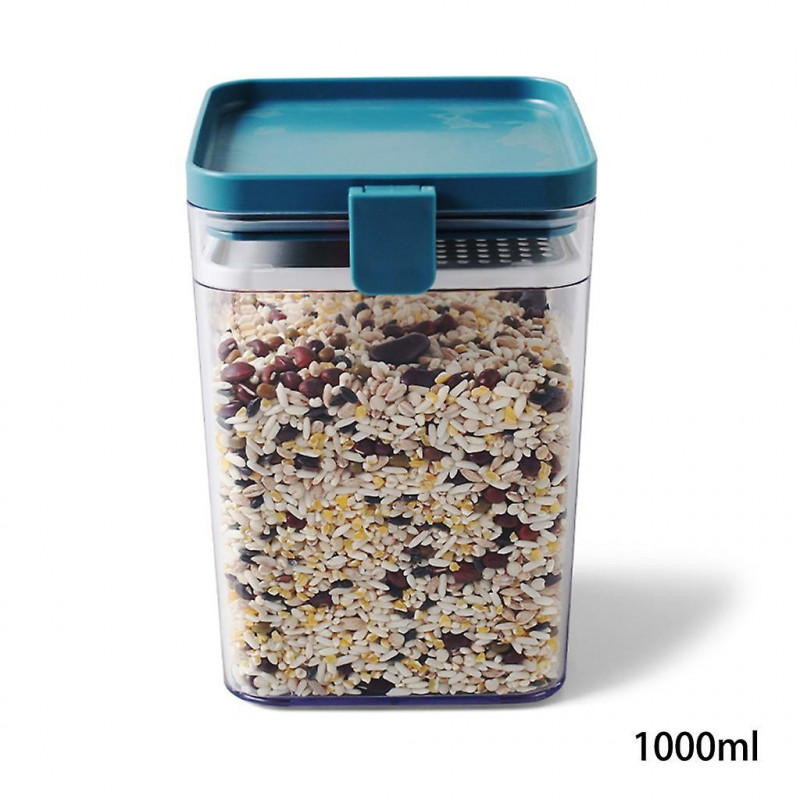 Buckle Transparent Multigrain Sealed Plastic Moisture-Proof Square Can Buckle Transparent Multigrain Sealed Plastic Moisture-Proof Square Can