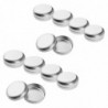 Récipient en boîtes en aluminium de 100 ml, 10 pots de couvercle à vis ronde boîtes de stockage en métal, boîtes [...]