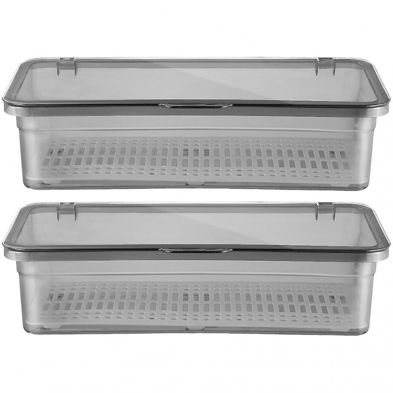 2Pcs Chopsticks Case Holder Chopsticks Storage Box Chopsticks Container Home Supply