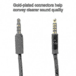 Cordon de remplacement pour Logitech G433/233/g Pro/g Pro X/hyperx Cloud Alpha/xbox One