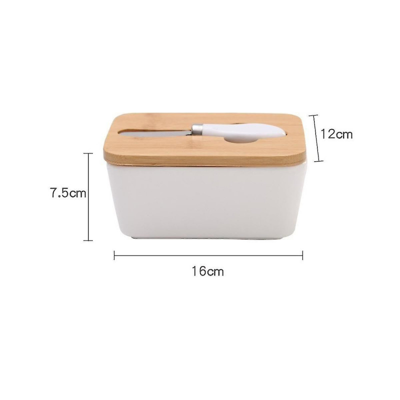 Food Containers Ceramic Butter Dish Nordic Style Butter Box Keeper Container Food Storage Candy Box Baking Dish