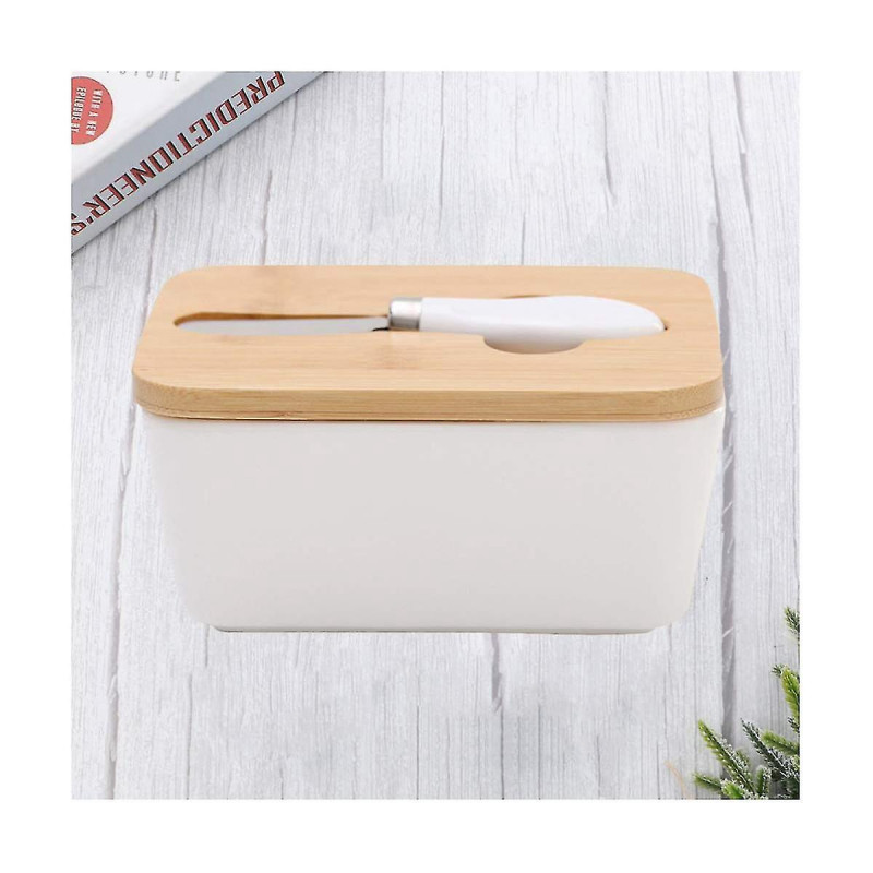 Food Containers Ceramic Butter Dish Nordic Style Butter Box Keeper Container Food Storage Candy Box Baking Dish
