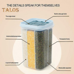 Refrigerator Storage Jar Moisture Proof Stack Storage BPA Free Universal Pet Dry Food Container Kitchen Food Box [...]
