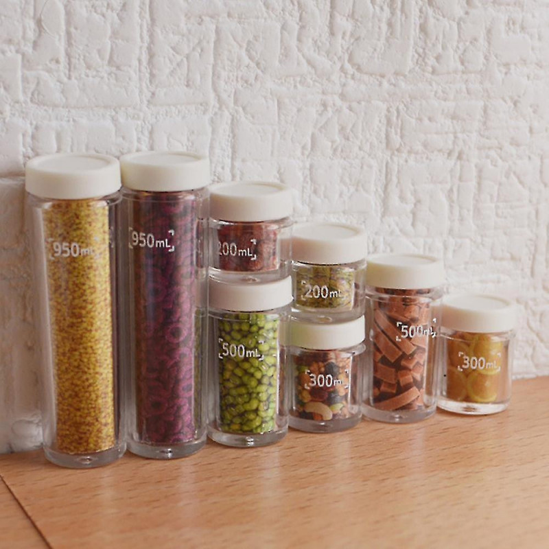 8pcs 1/12 1/6 Scale Miniature Food Container Mini Storage Can For Blyth Barbies Doll Kitchen Toy Li 8pcs 1/12 1/6 Scale Miniature Food Container Mini Storage Can For Blyth Barbies Doll Kitchen Toy Li
