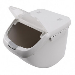 Stockage de conteneurs de riz 10 KG/22 LBS, conteneurs de céréales avec plastique libre et conception étanche à [...]