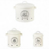 3 Pcs Storage Box Potatoes Onions Garlic Bin Food Container Buckets A 3 Pcs Storage Box Potatoes Onions Garlic Bin Food Container Buckets A