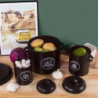3 Pcs Storage Box Potatoes Onions Garlic Bin Food Container Buckets A 3 Pcs Storage Box Potatoes Onions Garlic Bin Food Container Buckets A