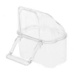 Pcs Parrot Automatic Feeder Seed Food Container External Hanging Container Pcs Parrot Automatic Feeder Seed Food Container External Hanging Container