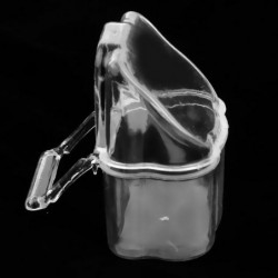 Pcs Parrot Automatic Feeder Seed Food Container External Hanging Container Pcs Parrot Automatic Feeder Seed Food Container External Hanging Container