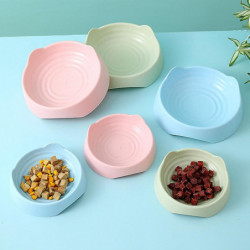 Thread Bottom Pet Bowls Dry Food Bowl Water Storage Bowl Cats Food Container Thread Bottom Pet Bowls Dry Food Bowl Water Storage Bowl Cats Food Container