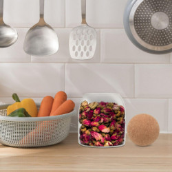 Boule de liège 500ML sans plomb avec couvercle Réservoir de stockage Boîtes de thé scellées Céréales Bocaux de [...]