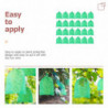 100 Pcs Fabric Grow Bags Grape Netting Bags Plant Growing Pouch Fruit Cover Bags Protection Bags Seedling Nursery Bags