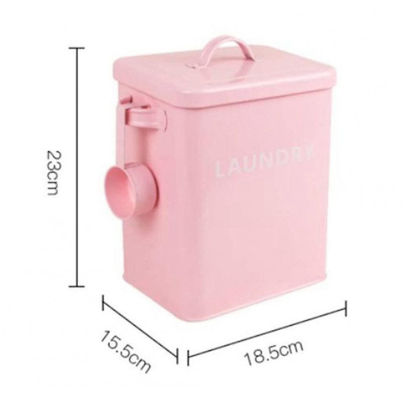 Laundry Powder Canister with Scoop Storage Bucket Sealed Rice Bucket Washing Powder Bucket Grain St Laundry Powder Canister with Scoop Storage Bucket Sealed Rice Bucket Washing Powder Bucket Grain St