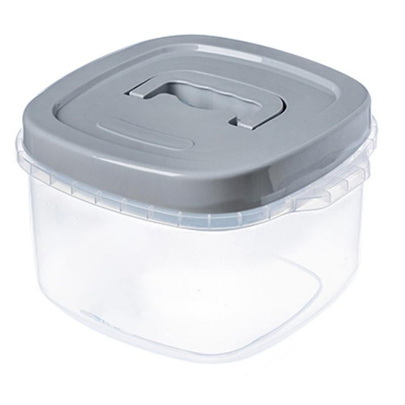 PP Sealed Rice Bucket Household Metering Miscellaneous Grain Bucket Plastic Transparent Rice Storag