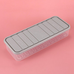 4 Pcs Set Refrigerator Food Preservation Storage Box Plastic Freezer Space Saver Food Container Org 4 Pcs Set Refrigerator Food Preservation Storage Box Plastic Freezer Space Saver Food Container Org