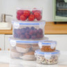 Stackable Food Containers - Food Fresh And Organized Plastic Bowls Stackable Food Containers - Food Fresh And Organized Plastic Bowls