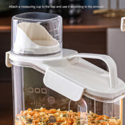 Rice Bucket With Measuring Cup Moisture Proof Sealed Insect-proof Rice Bucket With Measuring Cup Moisture Proof Sealed Insect-proof