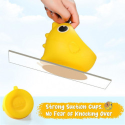 Silicone Snack Cup For Toddlers, Dino Baby Snack Bowl, Spill Proof Food Container For Toddler And Baby, Bpa Free & [...]