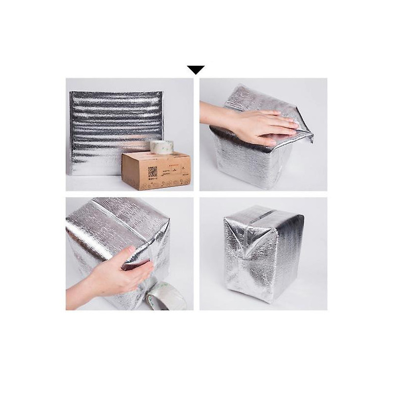 10Pcs Lunch Bag Folding Fresh-keeping Portable Useful Moisture-proof for Fridge 10Pcs Lunch Bag Folding Fresh-keeping Portable Useful Moisture-proof for Fridge