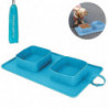 Pet Silicone Bowl Dog And Dog Folding Double Bowl Outdoor Portable Cat And Dog Folding Placemat Feeding And [...]