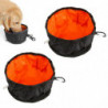 Dog Bowl Travel Bowls Foldable For Dog Pet, Leak-proof Portable On The Go With Zipper Feeding Bowl And Drinking [...]