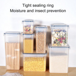 Sealed Storage Jar Box Vacuum Proof Storage Airtight Jar Kitchen Storage Case with Lid Crispers Stor Sealed Storage Jar Box Vacuum Proof Storage Airtight Jar Kitchen Storage Case with Lid Crispers Stor