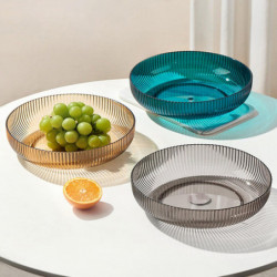 Fruit Plate Food Grade BPA Free Wear Resistant Visible Design Vibrant Color Food Storage Tray Vegeta Fruit Plate Food Grade BPA Free Wear Resistant Visible Design Vibrant Color Food Storage Tray Vegeta