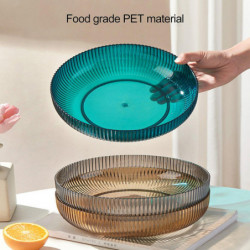 Fruit Plate Food Grade BPA Free Wear Resistant Visible Design Vibrant Color Food Storage Tray Vegeta Fruit Plate Food Grade BPA Free Wear Resistant Visible Design Vibrant Color Food Storage Tray Vegeta