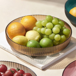 Fruit Plate Food Grade BPA Free Wear Resistant Visible Design Vibrant Color Food Storage Tray Vegeta Fruit Plate Food Grade BPA Free Wear Resistant Visible Design Vibrant Color Food Storage Tray Vegeta