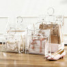 Dust-Proof High Capacity Hanging Protective Transparent Storage Bag Organizer Dust-Proof High Capacity Hanging Protective Transparent Storage Bag Organizer