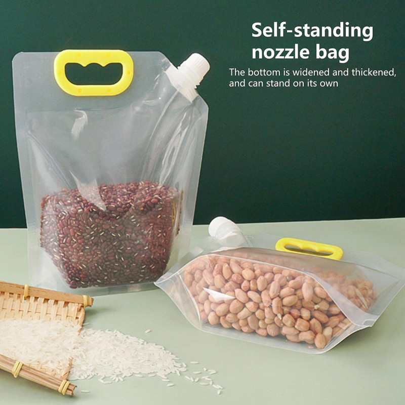 Food Packaging Bag Large Diameter High Capacity Moisture-Proof Kitchen Fresh-keeping Grain Storage S Food Packaging Bag Large Diameter High Capacity Moisture-Proof Kitchen Fresh-keeping Grain Storage S