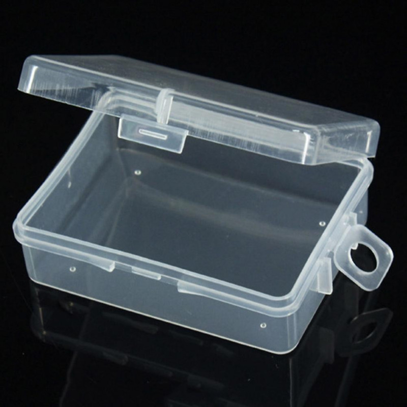 1Pc Clear Plastic Transparent Storage Box Debris Collect Container Case with Lid 1Pc Clear Plastic Transparent Storage Box Debris Collect Container Case with Lid
